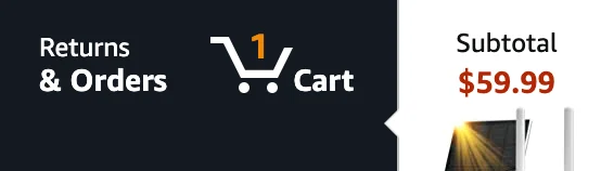 Screenshot of Amazon shopping cart icon
